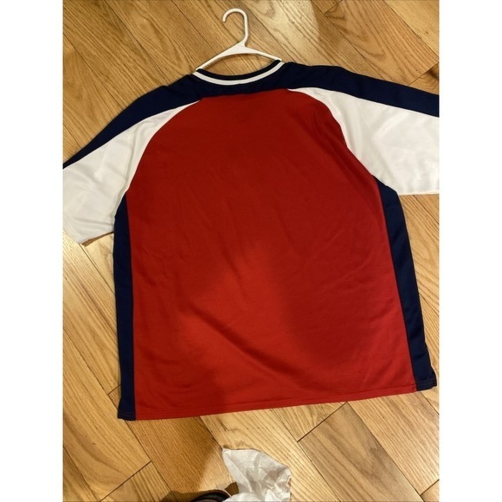 Boston Red Sox XL Jersey Red With Blue B 201 - Picture 7 of 9